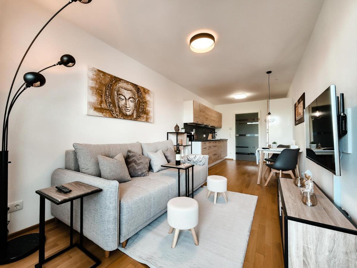 Vienna Green - Modern New Apartment, Old Danube Екстериор снимка