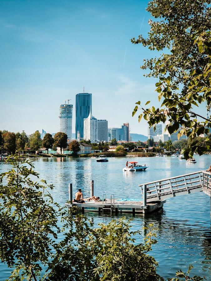 Vienna Green - Modern New Apartment, Old Danube Екстериор снимка